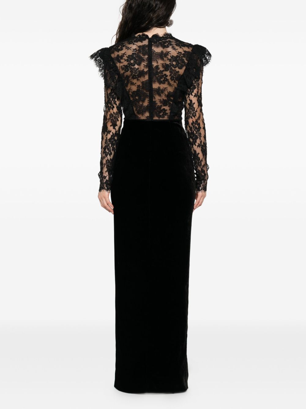 Alessandra Rich
Abito con decorazione in pizzo