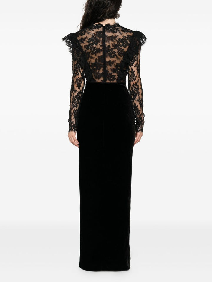 Alessandra Rich
Abito con decorazione in pizzo