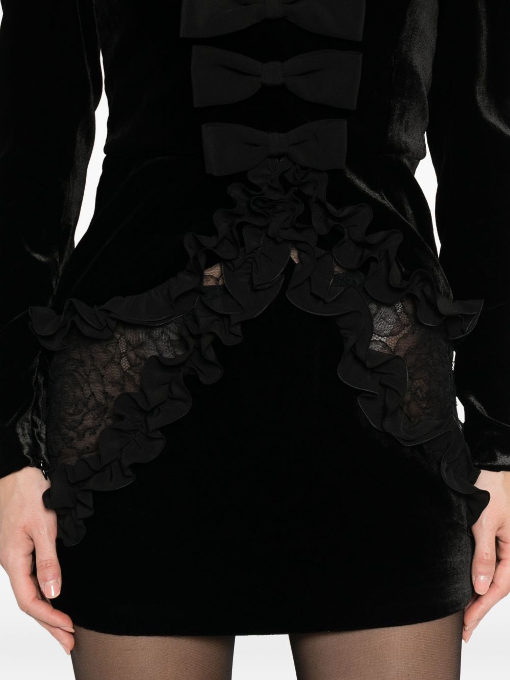 Alessandra Rich
Abito corto con fiocco