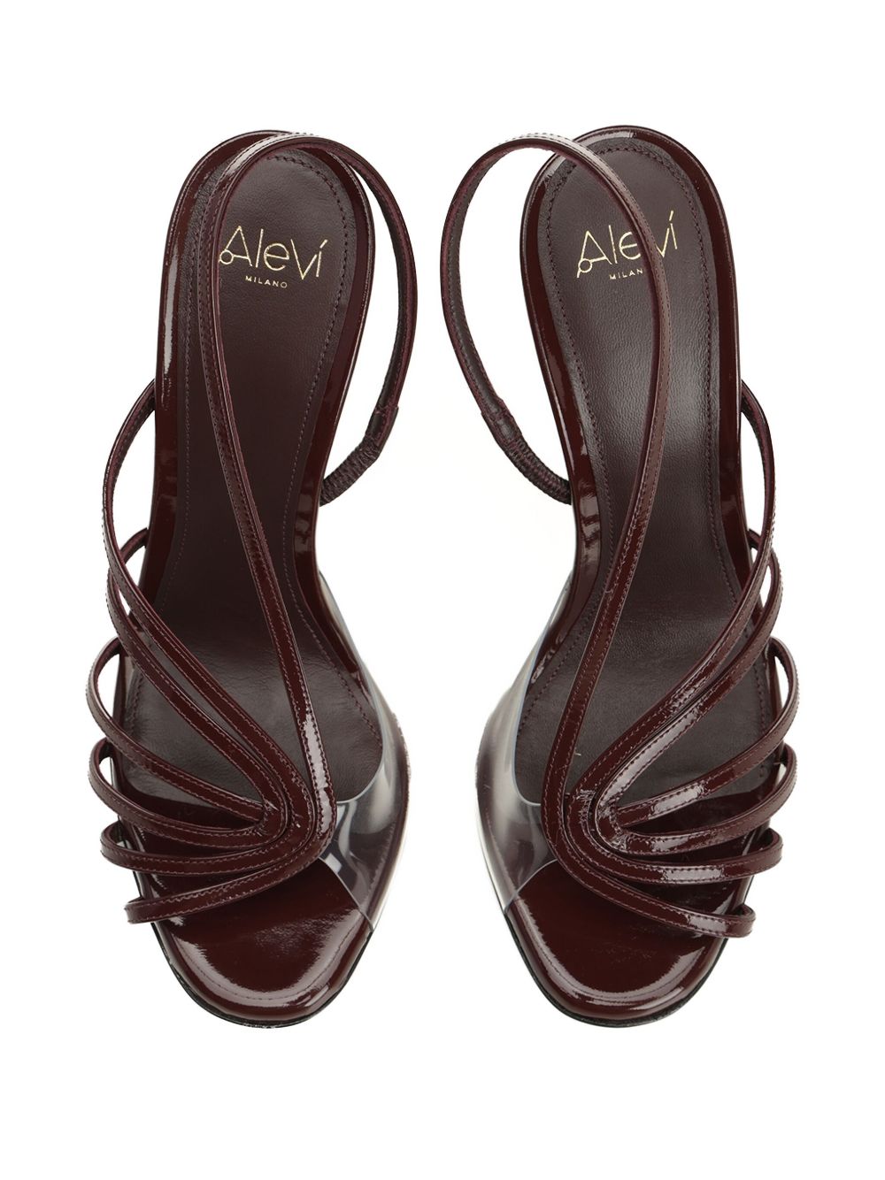 Alevì Sandalo in pelle merlot