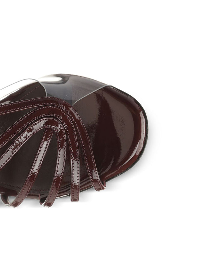 Alevì Sandalo in pelle merlot
