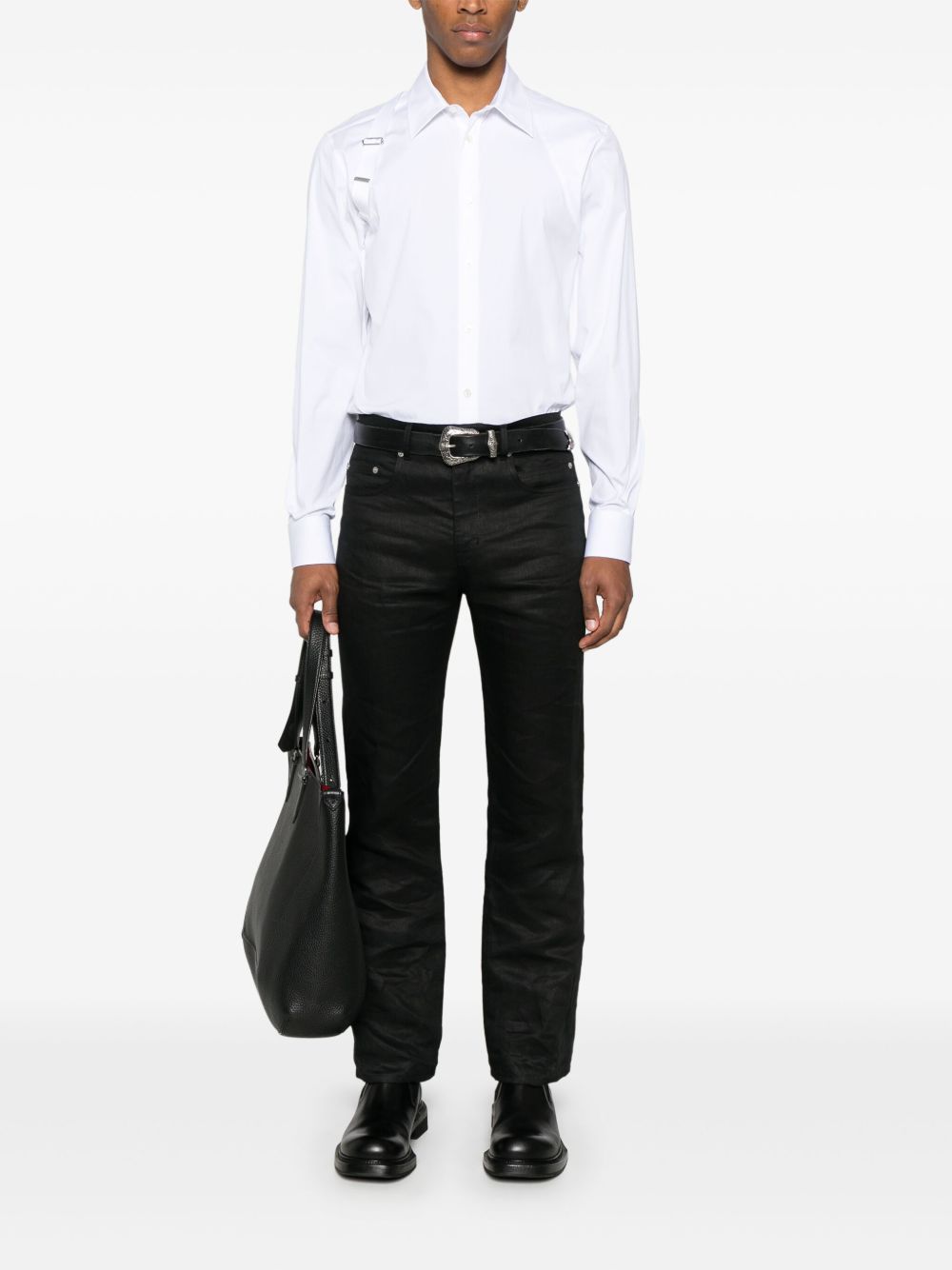 Alexander McQueenCamicia in popeline