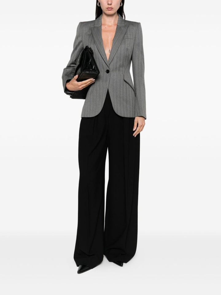 Alexander McQueen
Giacca monopetto gessata