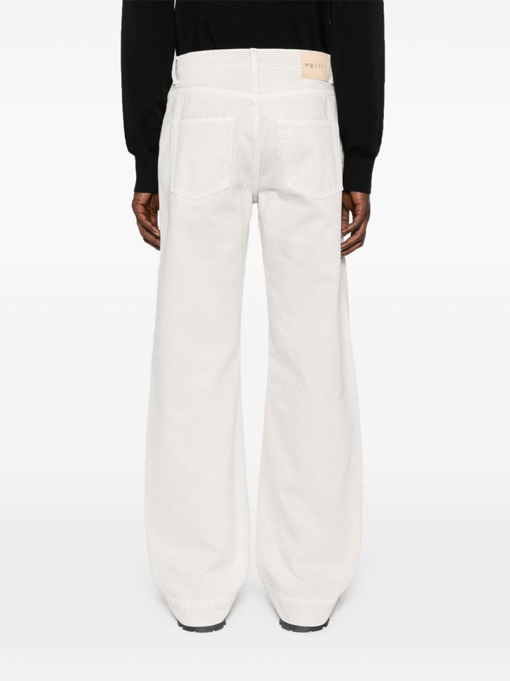 Alexander McQueen
jeans a gamba dritta