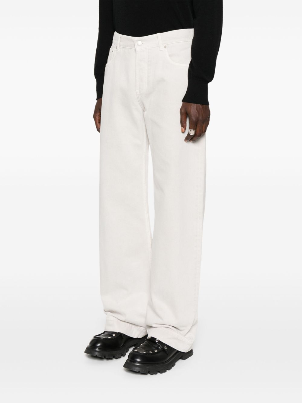Alexander McQueen
jeans a gamba dritta