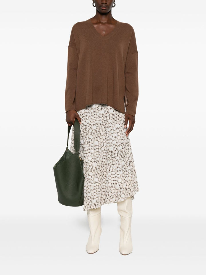 Allude

maglione marrone in cashmere