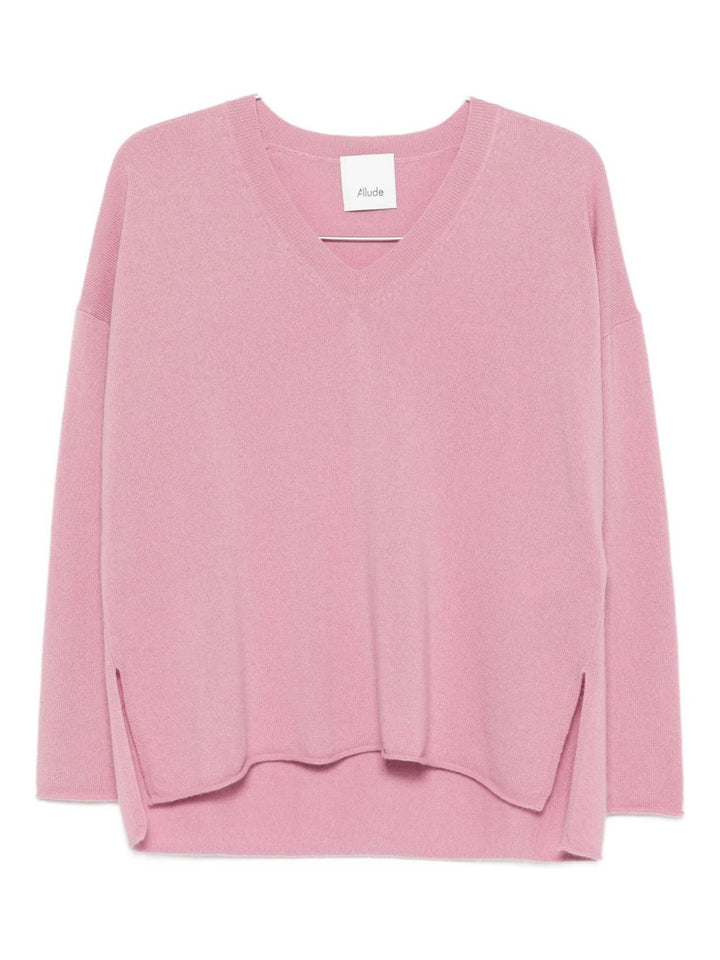 Allude

maglione rosa in cashmere