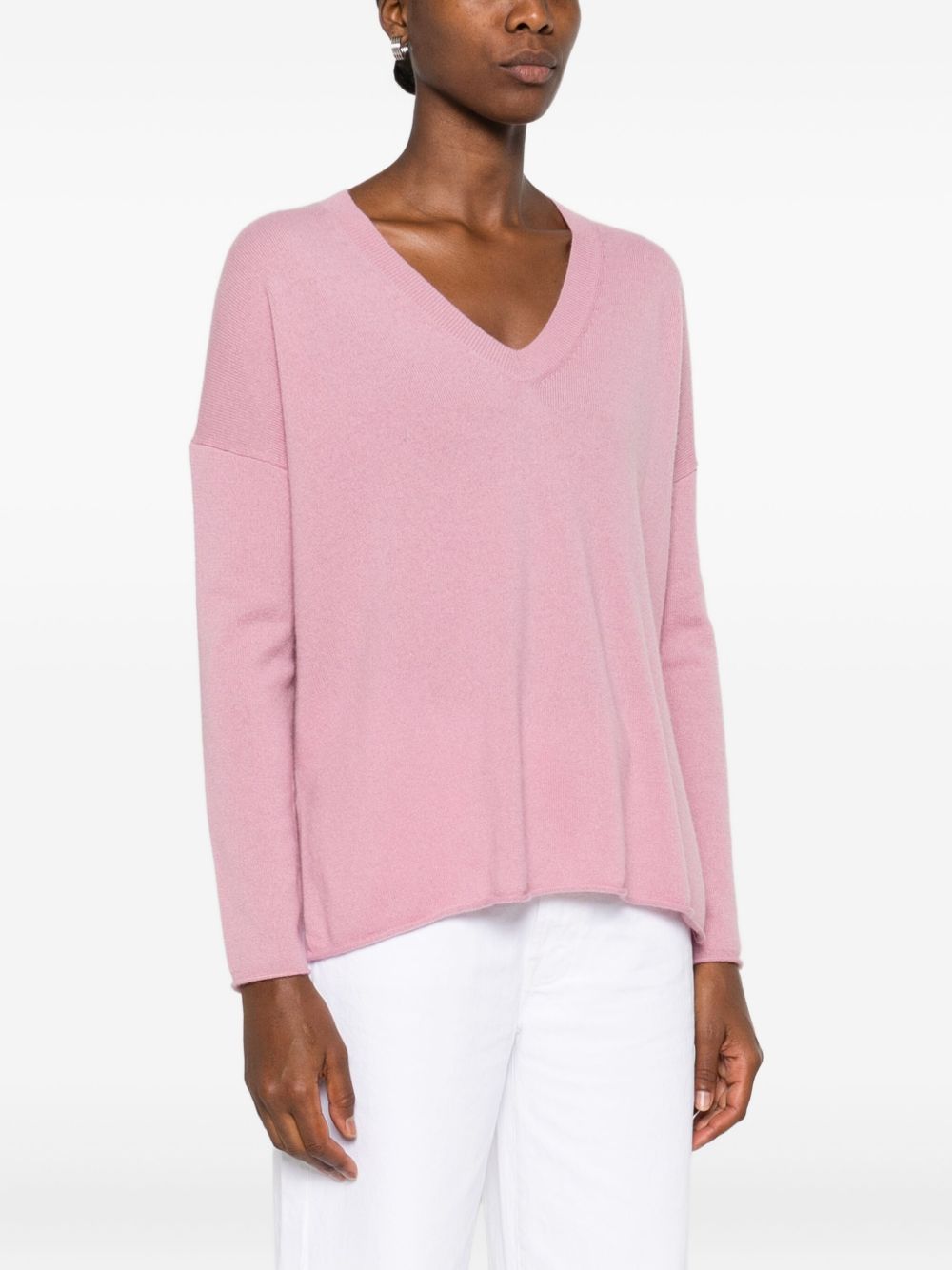 Allude

maglione rosa in cashmere