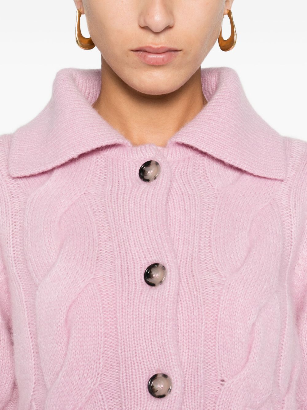 Allude
Cardigan in maglia a trecce