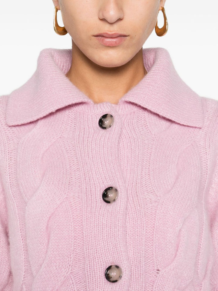 Allude
Cardigan in maglia a trecce