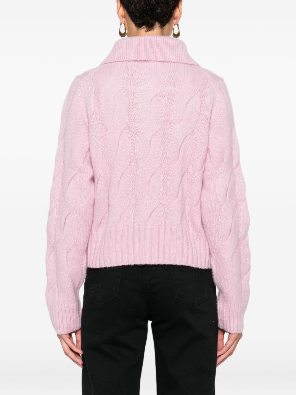 Allude
Cardigan in maglia a trecce