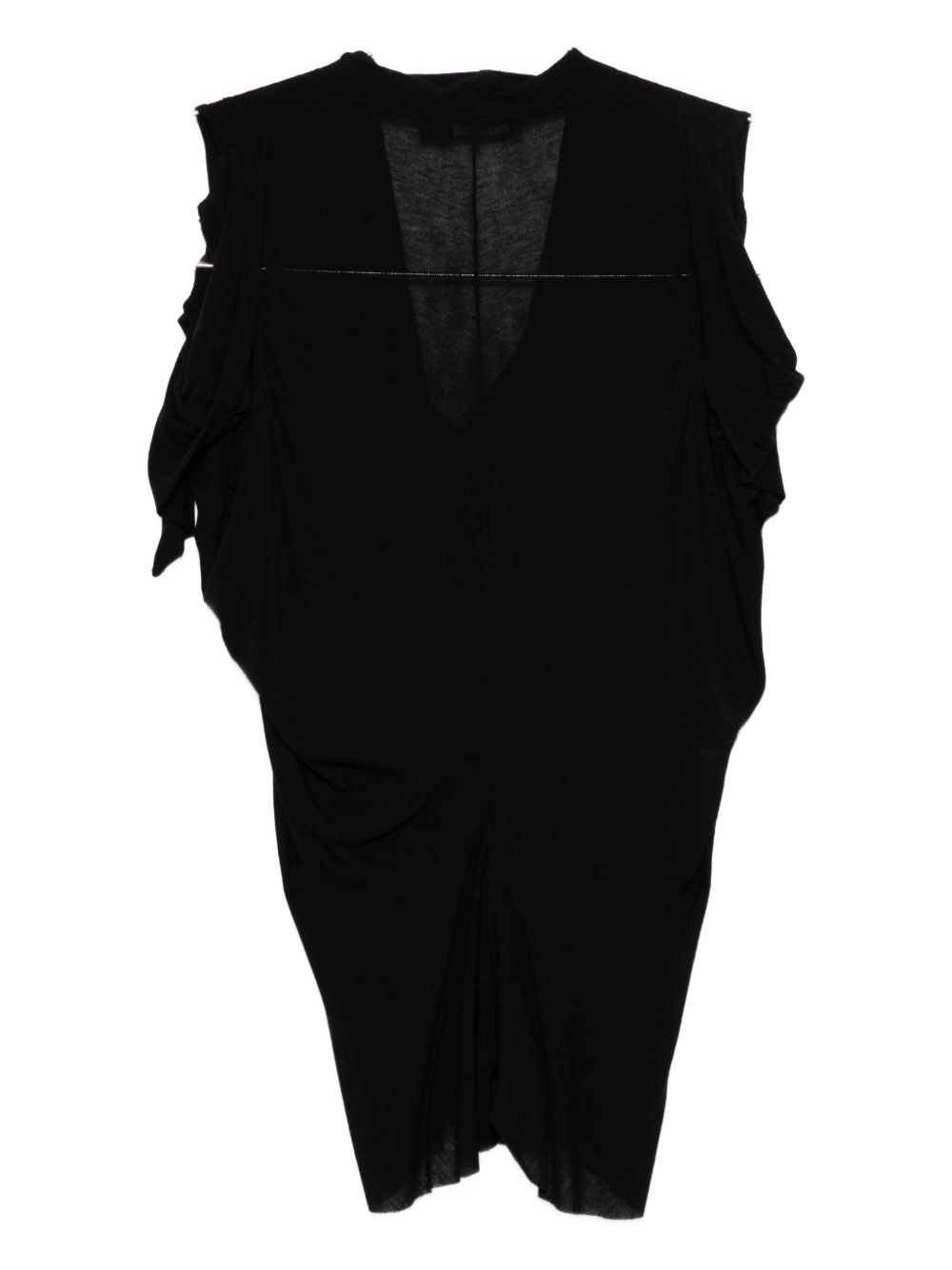 Amen
Top nero con scollo a V e spalline scoperte
