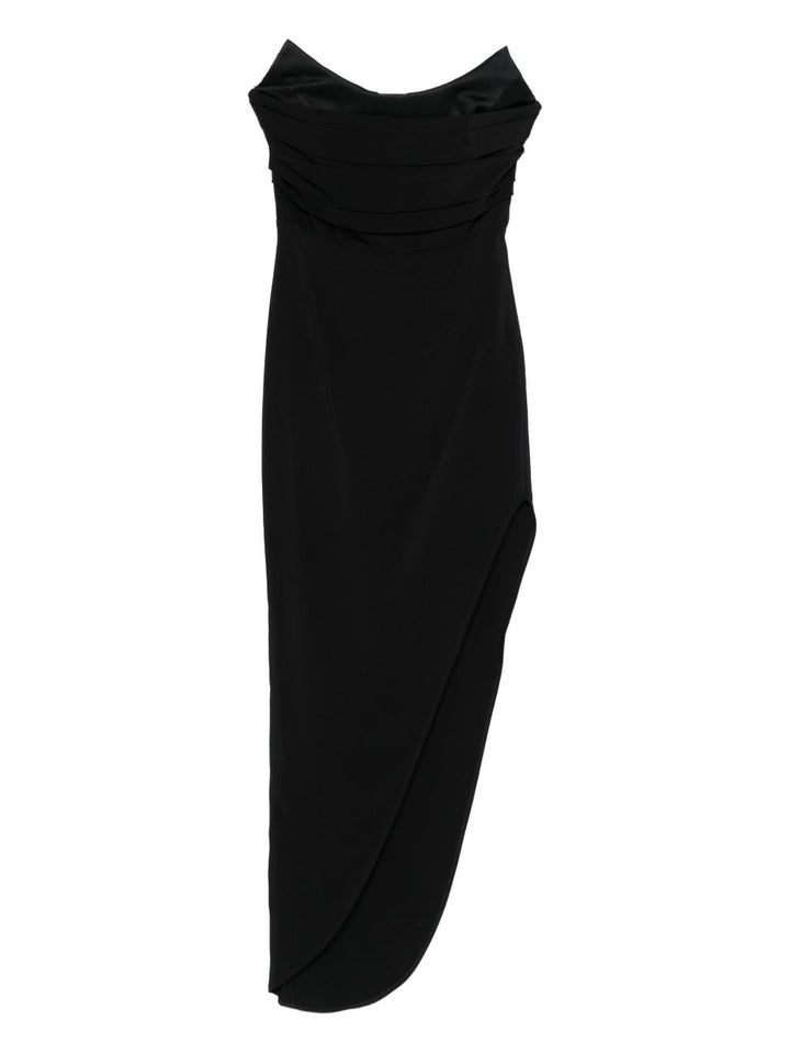 Amen Abito nero senza spalline