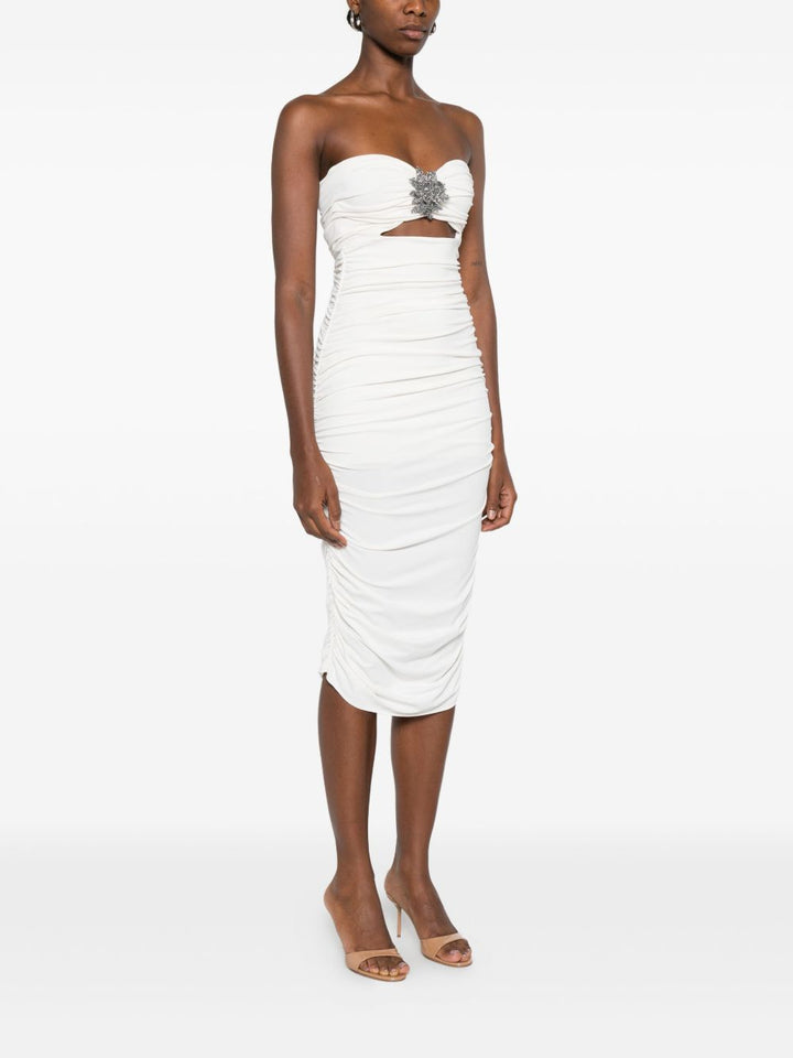 Amen
Abito con dettaglio cut-out in bianco