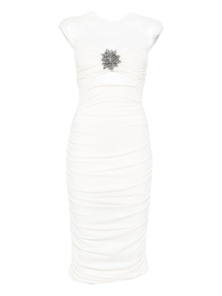 Amen
Abito con dettaglio cut-out in bianco