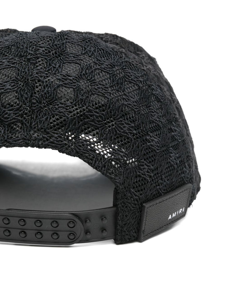 AMIRI
Cappello da baseball in rete con logo ricamato