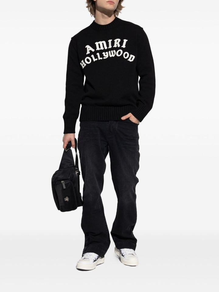 AMIRI
Maglione Hollywood con ricamo