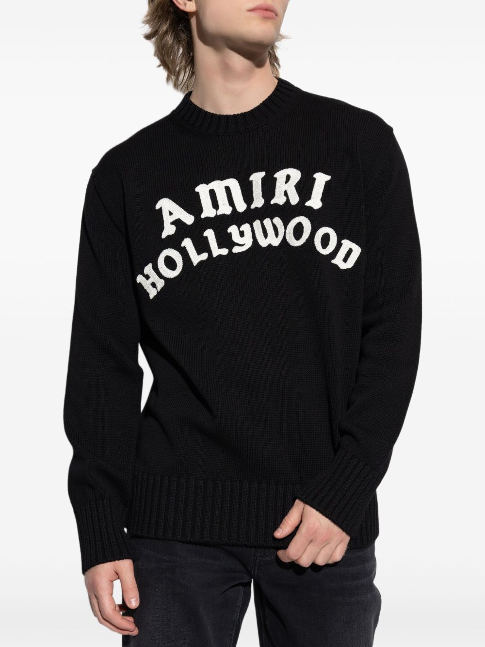 AMIRI
Maglione Hollywood con ricamo