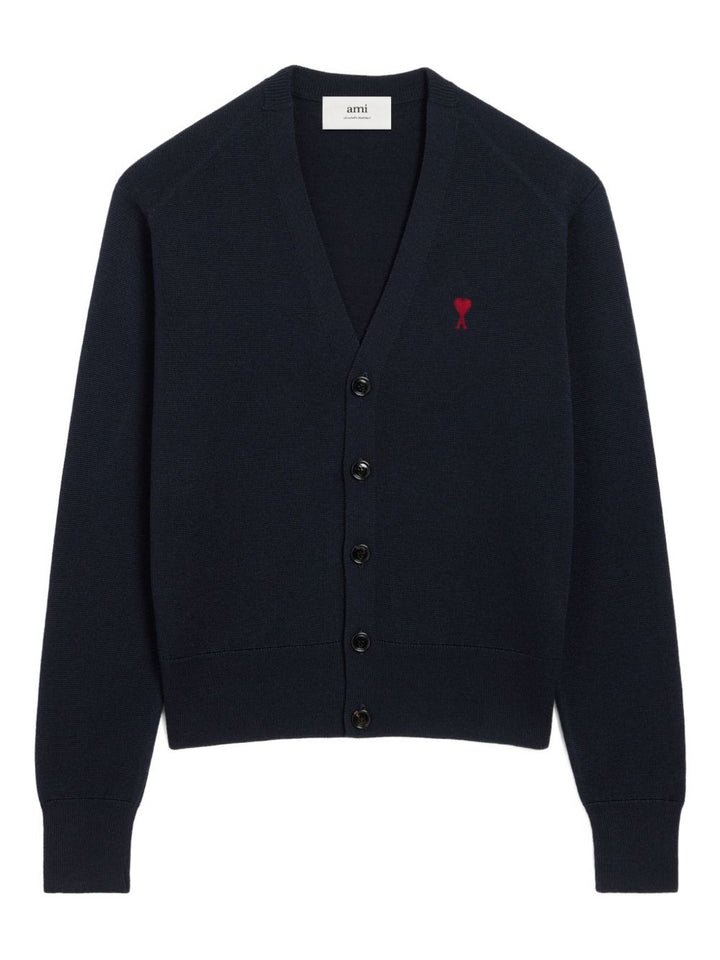 AMI Paris Cardigan Ami De Coeur