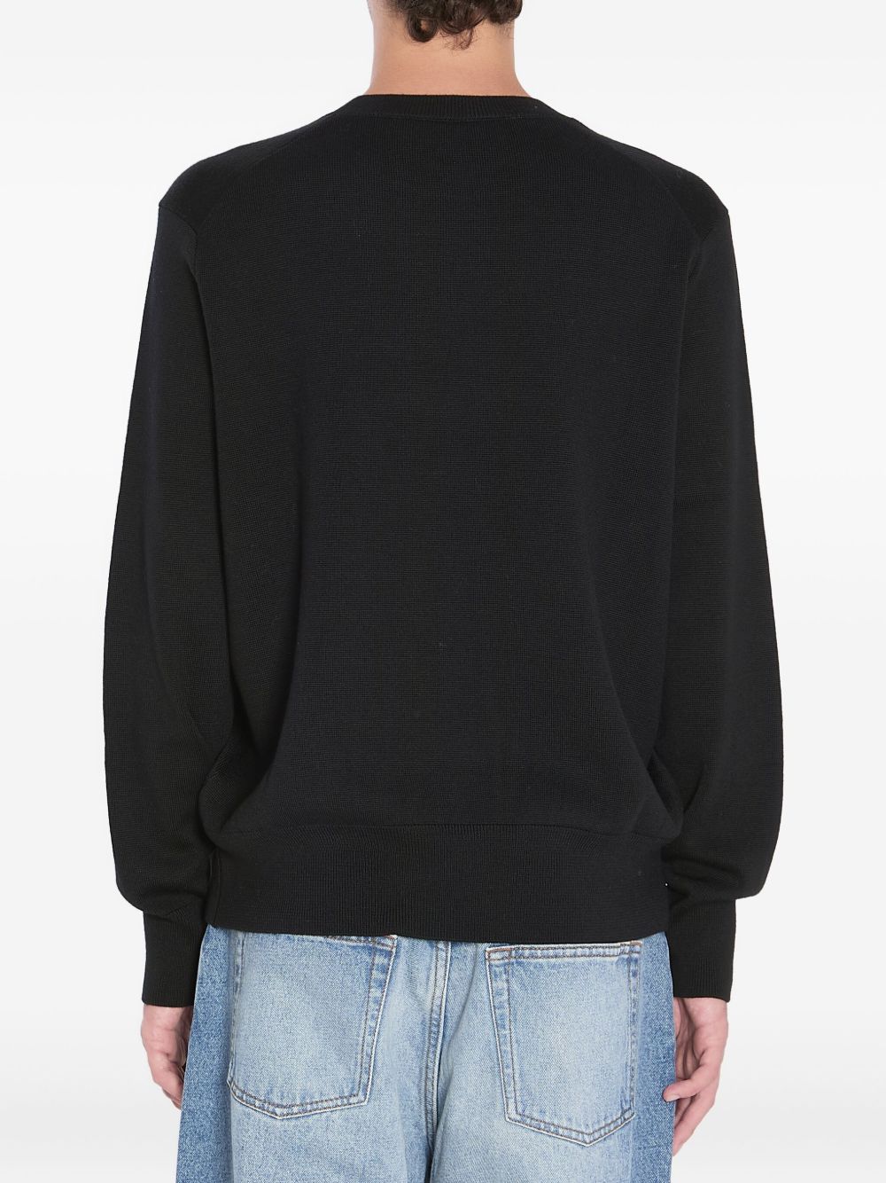 AMI Paris
Maglione girocollo ricamato Ami de Coeur