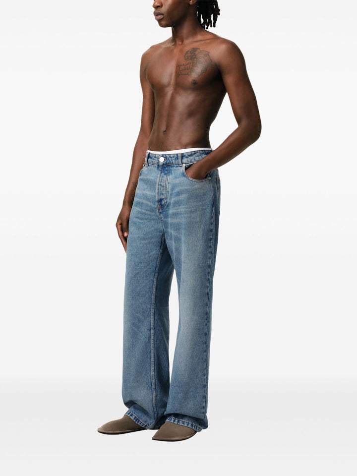 AMI Paris
Jeans a gamba ampia