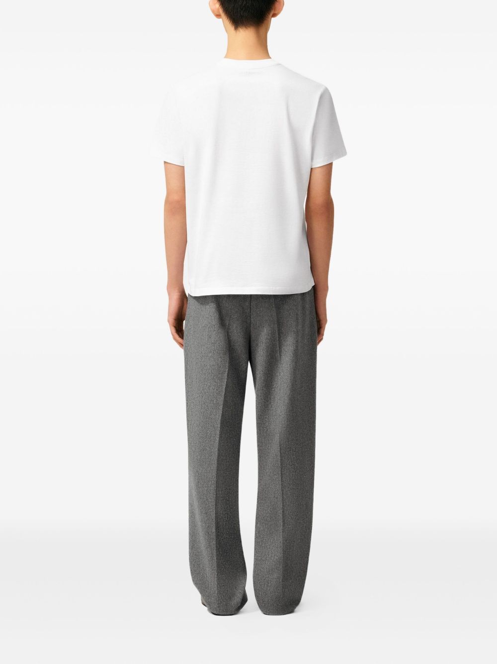 AMI Paris
T-shirt in cotone biologico con ricamo a cuore