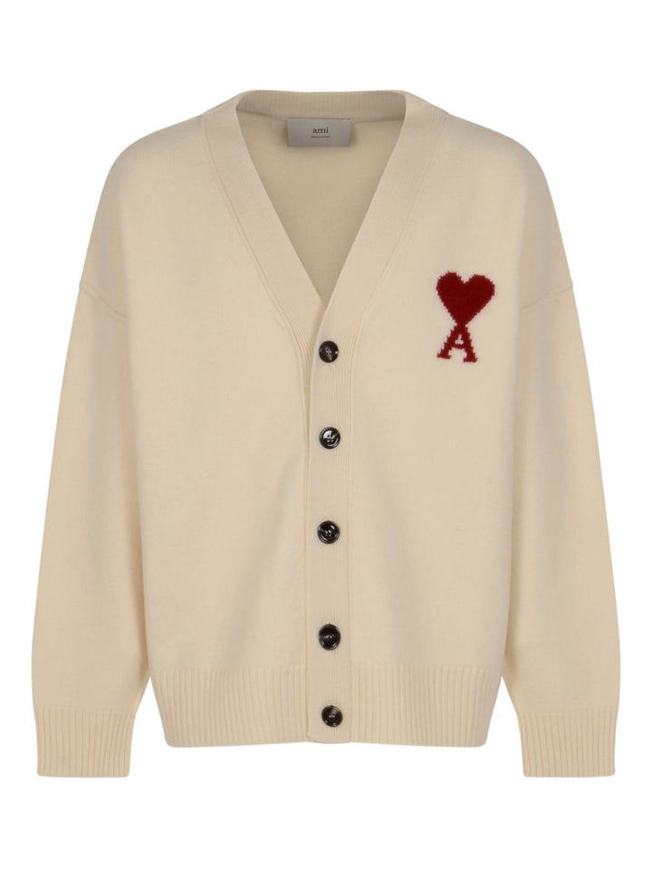 AMI Paris
Cardigan Ami De Coeur in lana