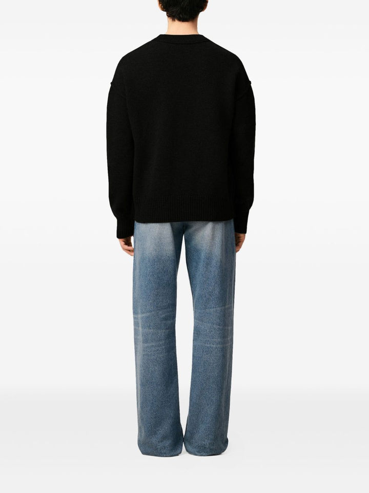 AMI Paris
Maglione con ricamo