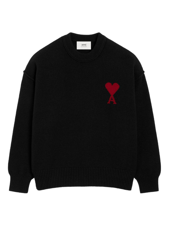 AMI Paris
Maglione con ricamo