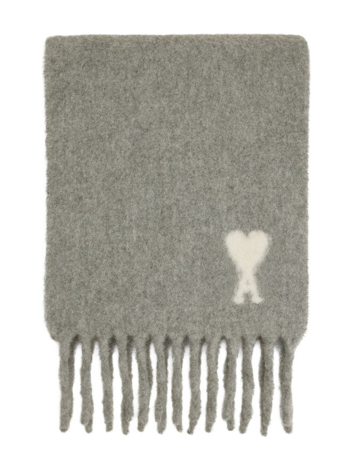 AMI Paris
Sciarpa Ami De Coeur con frange