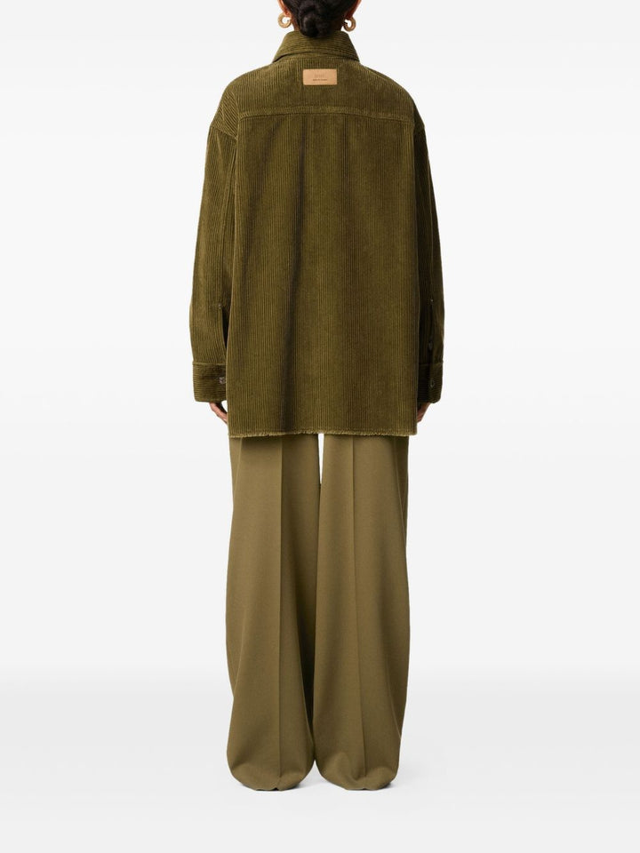 AMI Paris Giacca-camicia a coste