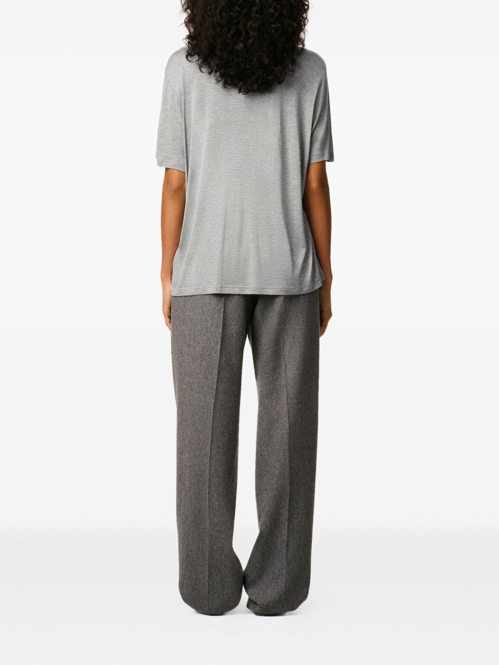 AMI Paris
T-shirt ricamata a maniche corte