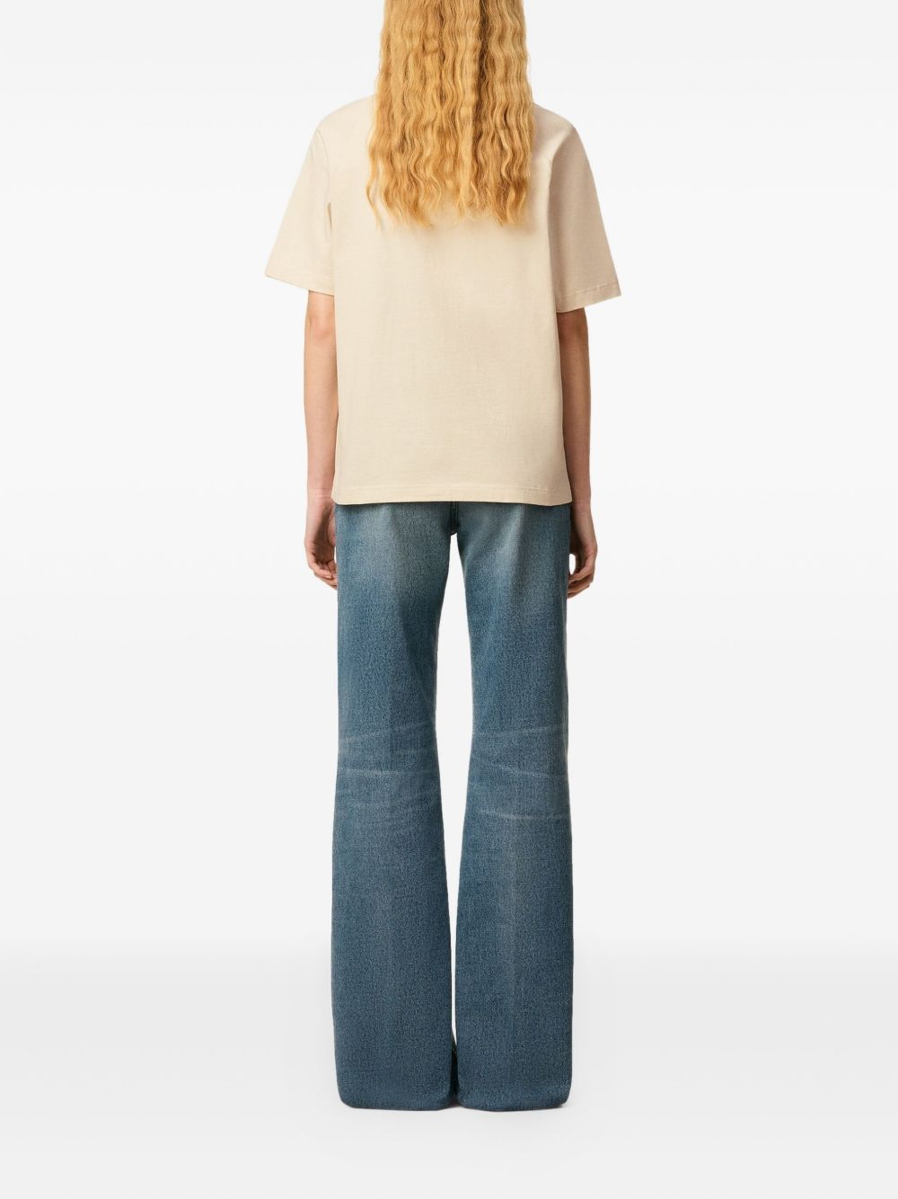 AMI Paris T-shirt con ricamo