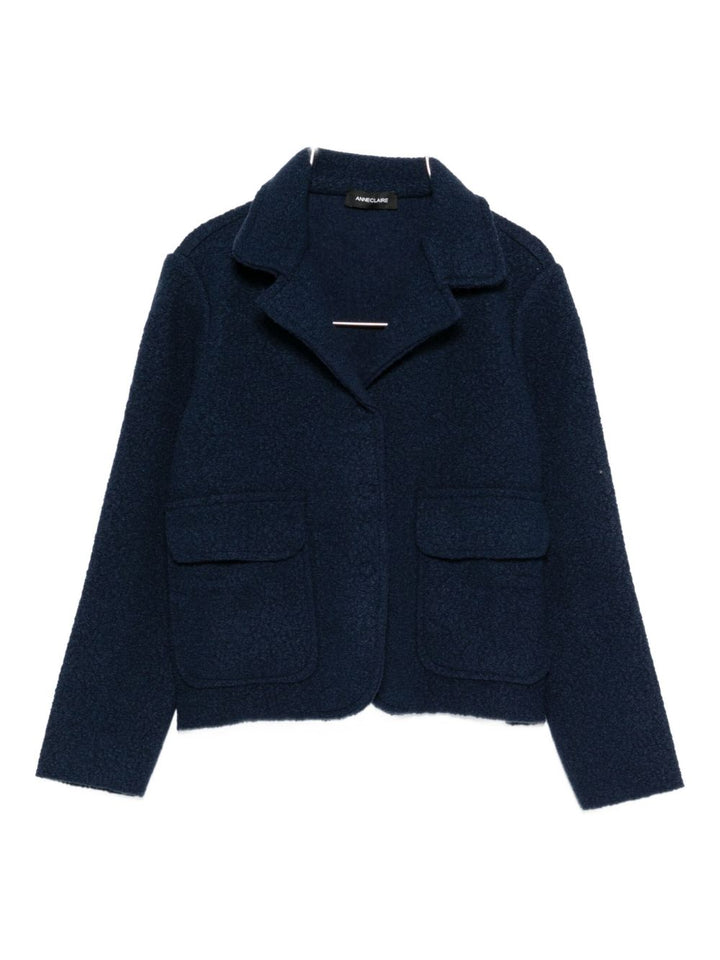 Anne Claire Giacca con revers a lancia