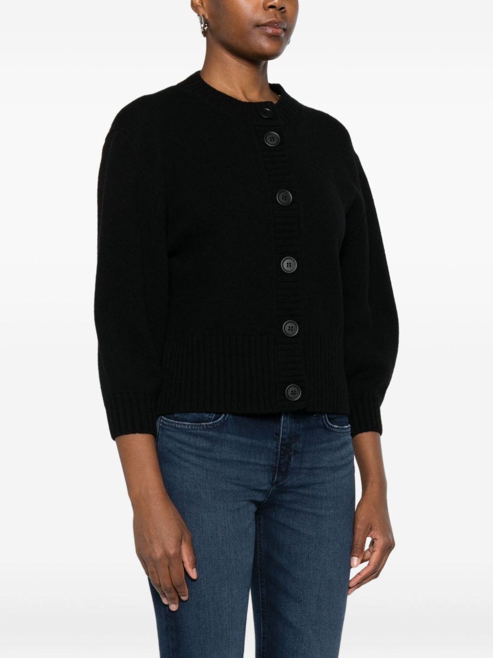 Anneclaire Maglione girocollo nero