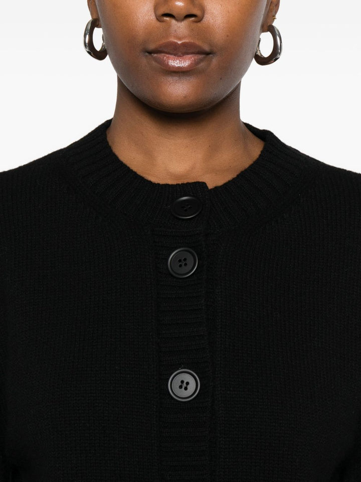 Anneclaire Maglione girocollo nero