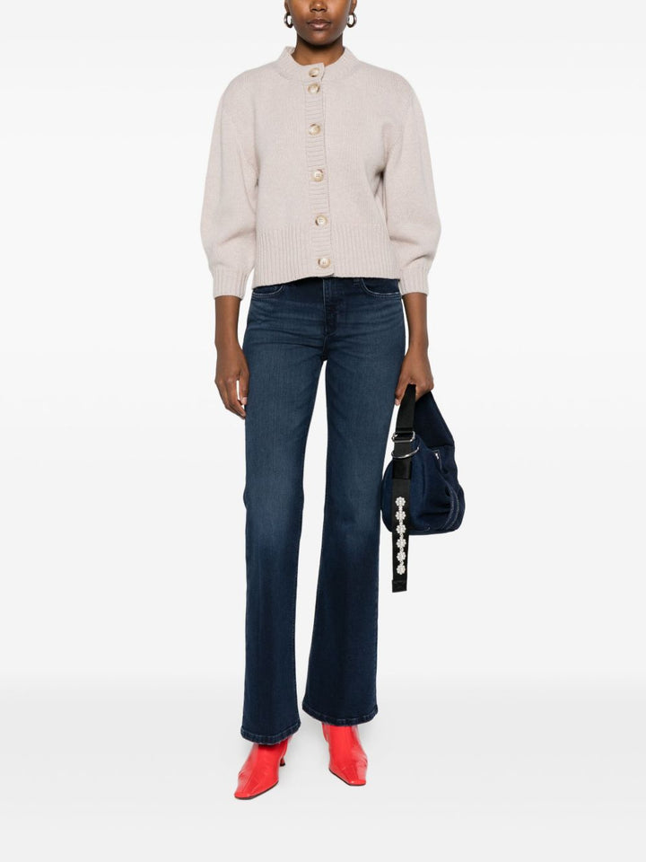 Anneclaire Maglione girocollo beige