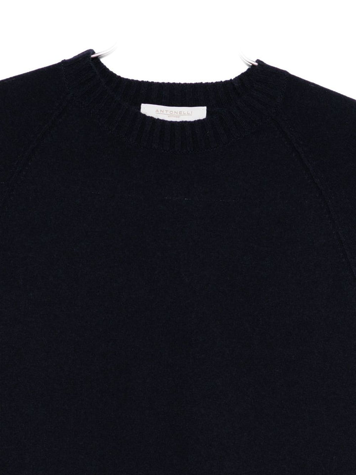 Antonelli maglione con maniche raglan