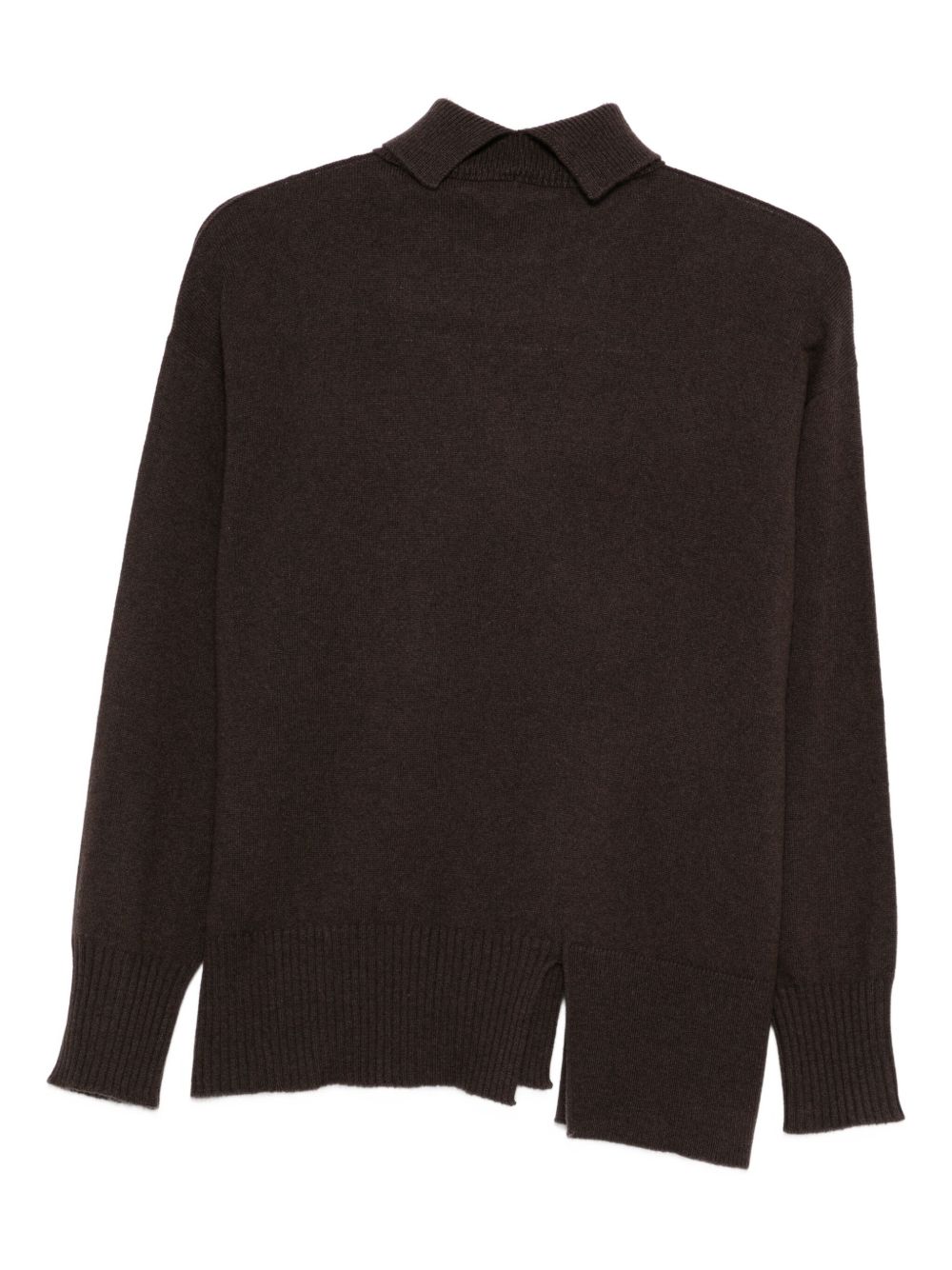 Antonelli Maglione a collo alto con spacchi laterali