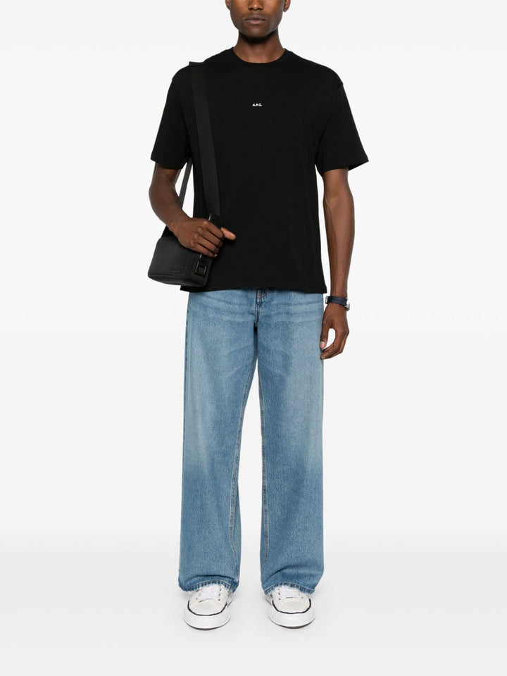 A.P.C.
T-shirt nera in jersey
