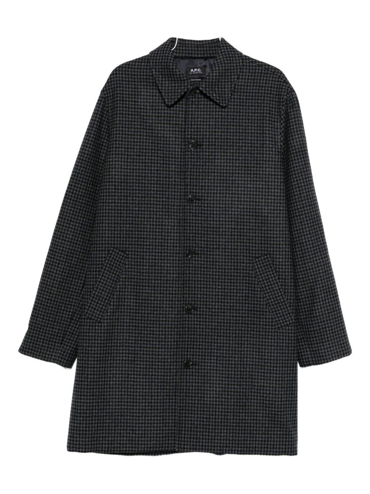 A.P.C.
Cappotto con motivo pied de poule