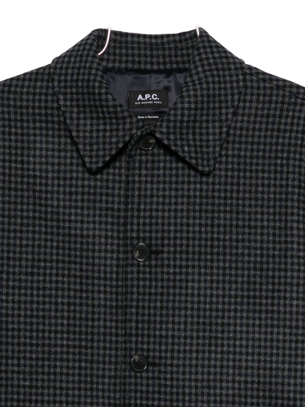 A.P.C.
Cappotto con motivo pied de poule