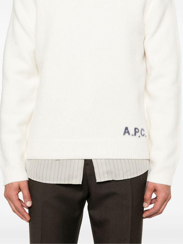 A.P.C. Maglia fine in lana