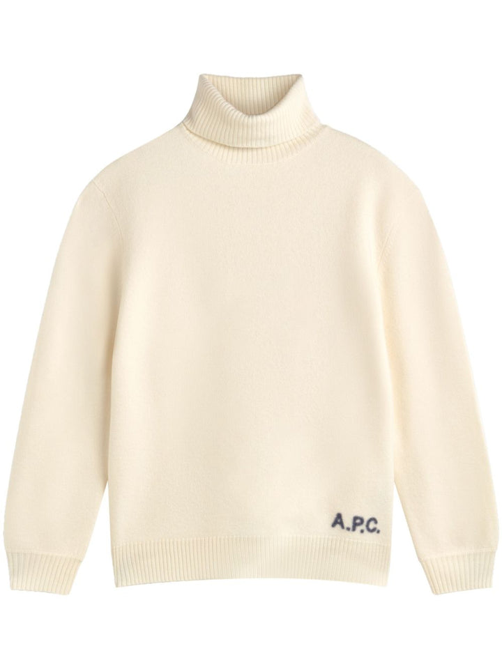 A.P.C.
Maglia in lana vergine ecru