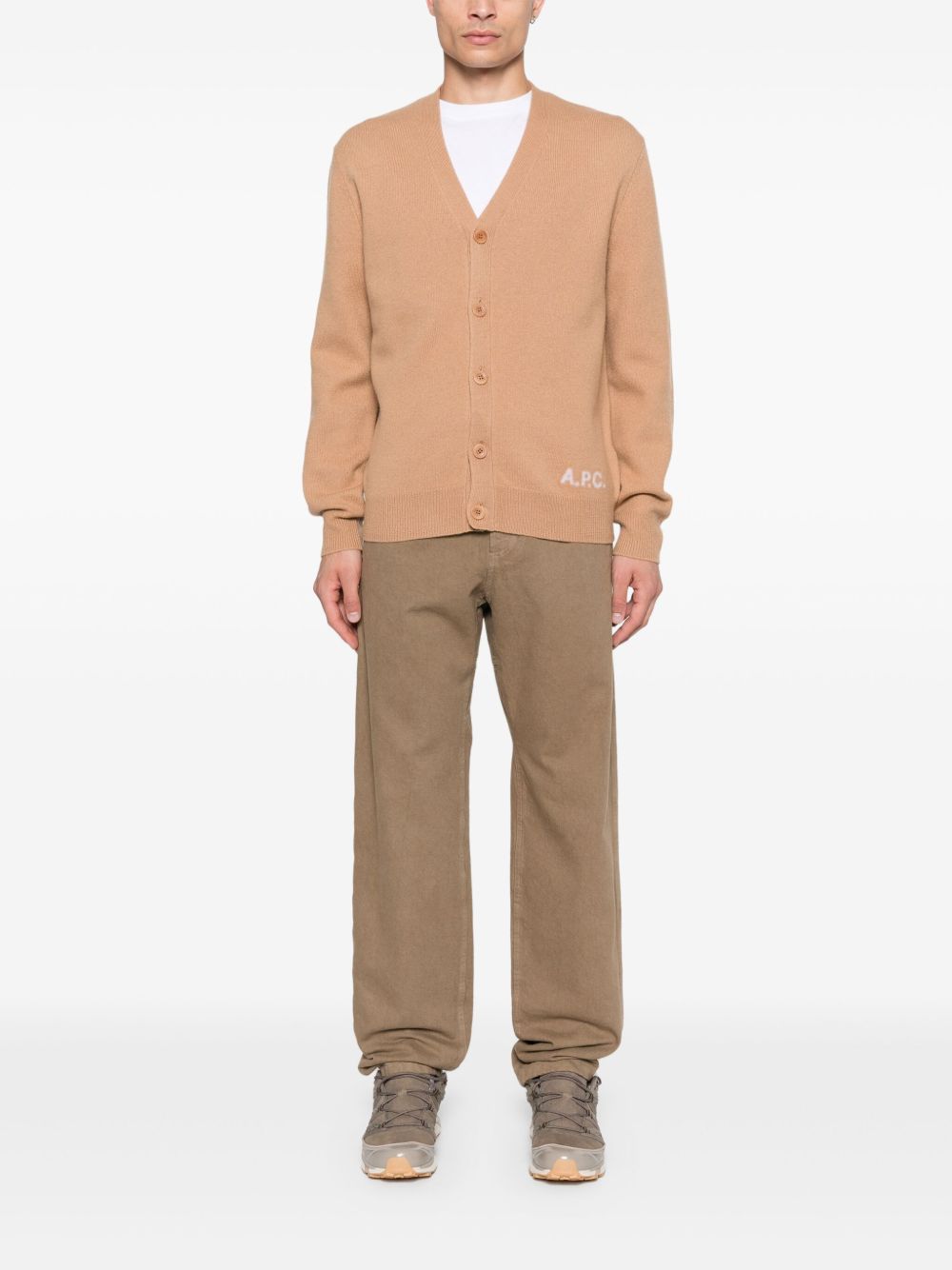 A.P.C. Maglione color cammello