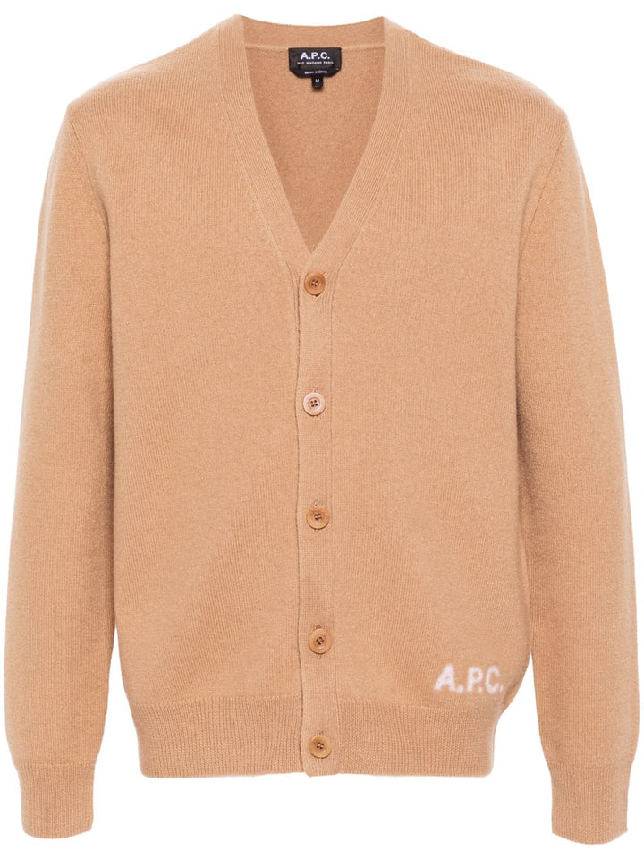 A.P.C. Maglione color cammello