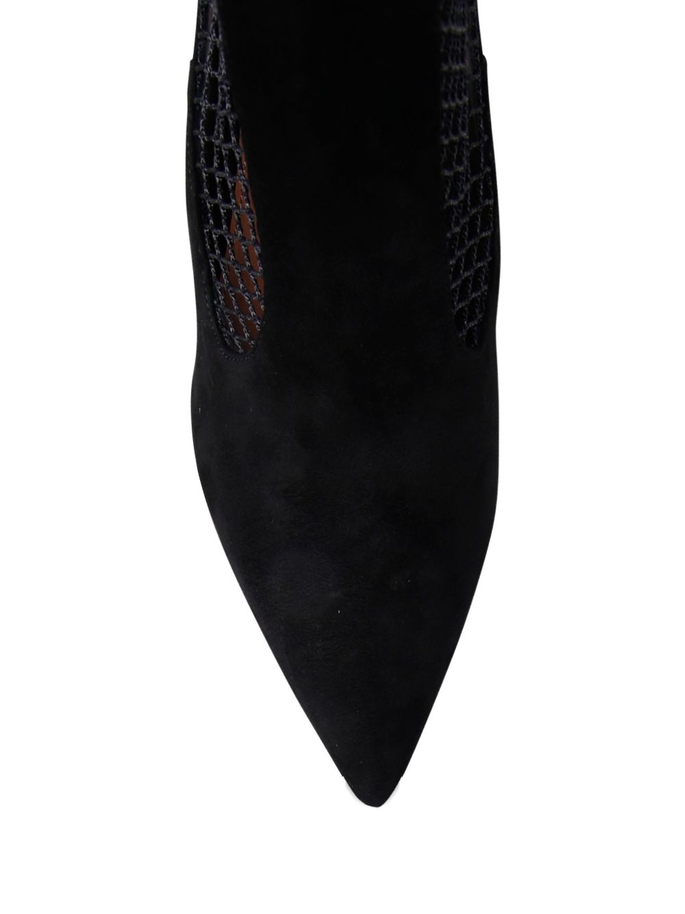 Aquazzura Stivaletto in rete Dawn 85 NERO