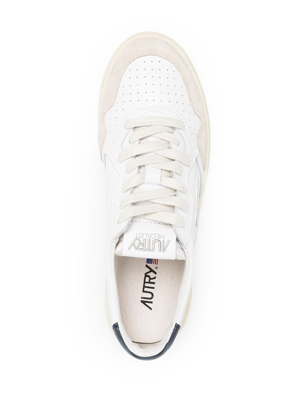 AUTRY 
Sneakers Medalist Low in suede e pelle bianca