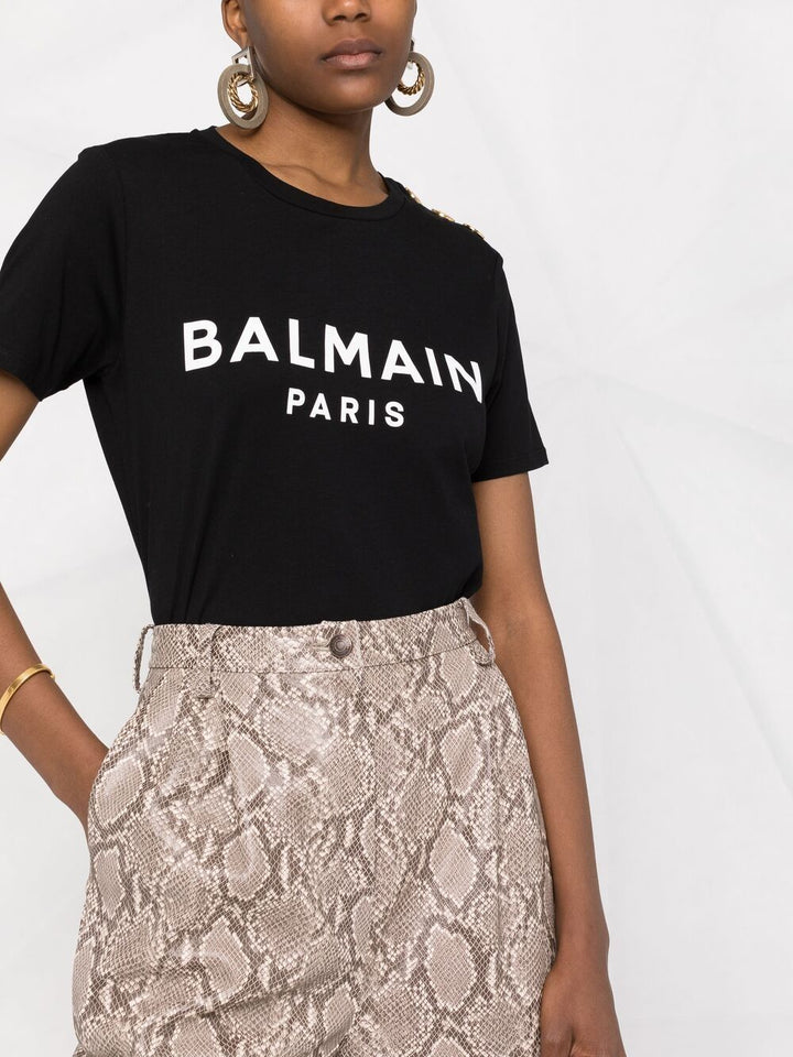 Balmain
T-shirt con stampa Balmain Paris