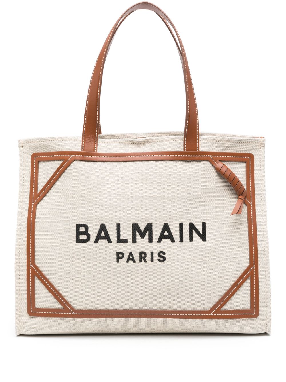 Balmain
Borsa B-Army 42 in tela e dettagli in pelle